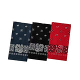 100% Cotton 12 Pack Bandanas for Men & Women Multi-Purpose Bandana Headbands Square Head Scarf