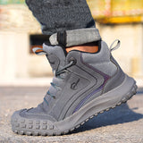 Steel Toe Boots for Women Men Wide Fit Work Safety Shoes High Top Slip Resistant Comfortable Breathable Composite Indestructible Sneakers