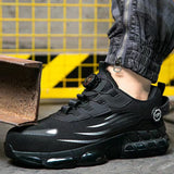 Steel Toe Shoes for Men Women Comfortable Safety Work Sneakers Industrial Non Slip Shoes Lightweight Puncture Proof