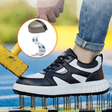 Steel Toe Shoes for Men Indestructible Work Lightweight Sneakers Women Puncture Proof Non Slip Composite Safety