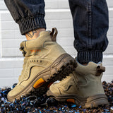 Steel Toe Shoes Lightweight Work Boots Men Women Comfortable Industrial Breathable Safety Construction Sneakers Indestructible