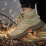 Steel Toe Shoes Lightweight Work Boots Men Women Comfortable Industrial Breathable Safety Construction Sneakers Indestructible