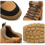 Steel Toe Shoes for Men Women, Slip Resistant Safety Work Boots Puncture Proof Comfortable Indestructible Sneakers with Specialized Work Insole for Industry Construction Warehouse