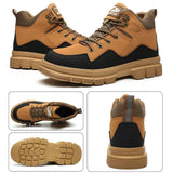Steel Toe Shoes for Men Women, Slip Resistant Safety Work Boots Puncture Proof Comfortable Indestructible Sneakers with Specialized Work Insole for Industry Construction Warehouse
