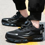 Steel Toe Shoes for Men Women Comfortable Safety Work Sneakers Industrial Non Slip Shoes Lightweight Puncture Proof