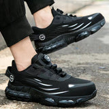 Steel Toe Shoes for Men Women Comfortable Safety Work Sneakers Industrial Non Slip Shoes Lightweight Puncture Proof