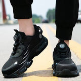 Steel Toe Shoes for Men Women Comfortable Safety Work Sneakers Industrial Non Slip Shoes Lightweight Puncture Proof