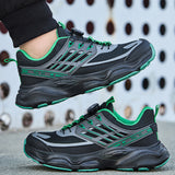 Steel Toe Shoes for Men Women Comfortable Safety Work Sneakers Industrial Non Slip Air Cushion Construction Puncture Proof