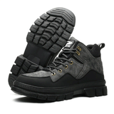 Steel Toe Shoes for Men Women, Slip Resistant Safety Work Boots Puncture Proof Comfortable Indestructible Sneakers with Specialized Work Insole for Industry Construction Warehouse