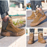 Steel Toe Boots for Women Men Wide Fit Work Safety Shoes High Top Slip Resistant Comfortable Breathable Composite Indestructible Sneakers