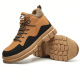 Steel Toe Shoes for Men Women, Slip Resistant Safety Work Boots Puncture Proof Comfortable Indestructible Sneakers with Specialized Work Insole for Industry Construction Warehouse