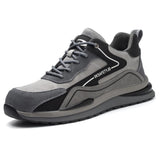 Steel Toe Shoes for Men Women Work Safety Comfortable Puncture Proof Sneakers Tennis Sneakers Construction Indestructible Utility Footwear