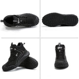 Steel Toe Boots for Women Men Wide Fit Work Safety Shoes High Top Slip Resistant Comfortable Breathable Composite Indestructible Sneakers