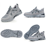 Steel Toe Work Shoes for Men Women Safety Composite Sneakers Lightweight Comfortable Utility Indestructible Industrial Construction