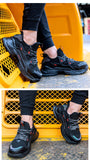 Steel Toe Shoes for Men Women Lightweight Indestructible Safety Construction Non Slip Composite Sneakers
