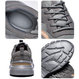 Men's Steel Toe Sneakers Slip Resistant Puncture Proof Construction Safety Work Shoes