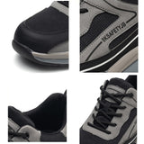 Steel Toe Shoes for Men Women Work Safety Comfortable Puncture Proof Sneakers Tennis Sneakers Construction Indestructible Utility Footwear