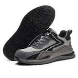Steel Toe Shoes for Men Women Work Safety Comfortable Puncture Proof Sneakers Tennis Sneakers Construction Indestructible Utility Footwear