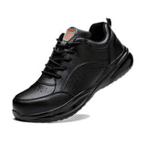 Steel Toe Shoes for Men Women, Slip Resistant Safety Work Puncture Proof Comfortable Indestructible Sneakers for Industry Construction Warehouse