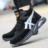 Steel Toe Indestructible Work Shoes Men Women afety Sneaker Industrial Construction Puncture Proof