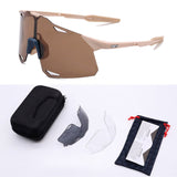 Polarized Sunglasses for Men & Women, UV Protection Sport Cycling Fishing Outdoor 3 Interchangeable Lens Baseball Glasses