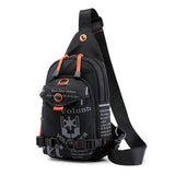 Crossbody Sling Backpack Multipurpose Bag Travel Hiking Chest Daypack