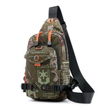 Crossbody Sling Backpack Multipurpose Bag Travel Hiking Chest Daypack