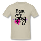Mens Novelty T-Shirt I Am So Sexy Style O-Neck Short Sleeves Tee