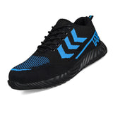 Steel Toe Safety Shoes for Men Women Work Sneakers Breathable Lightweight Industrial & Construction