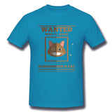 Mens Novelty T-Shirt Schroedinger's Cat I Funny Dead And Alive Comfy O-Neck Short Sleeves Shirt