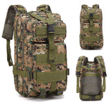Outdoor 3 Day Expandable Backpack Military Tactical Hiking Bug Out Bag