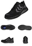 Steel Toe Safety Shoes for Men Women Work Sneakers Breathable Lightweight Industrial & Construction