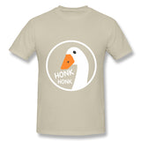 Men's Graphic T Shirt Goose Honk Breathable O-Neck Short Sleeves Shirt