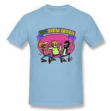 Men's Casual T-shirt The Fabulous Furry Freak Brothers Breathable Crew Neck Short Sleeves Tee