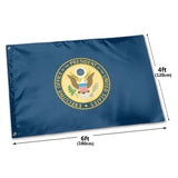 Fly Breeze 4 X 6 Ft Polyester Flag Executive Office United States Double Stitch Banner Garden Indoor Outdoor