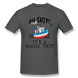 Mens Novelty T-Shirt OH SHIP Comfortable Crew Neck Short Sleeves Tee