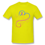 Mens Novelty T-Shirt Pregnancy And Infant Loss Awareness Month Comfy Round Neck Short Sleeves Tee