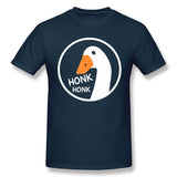 Mens Novelty T-Shirt Goose Honk Comfy Crew Neck Short Sleeves Tees