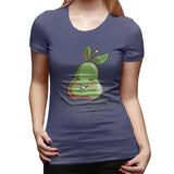 Women’s Cotton T Shirt Nice Pear Cool Round Neck Short Sleeve Tee