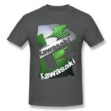 Mens Novelty T-Shirt Kawasaki Ninja Racing Comfortable Crew Neck Short Sleeves Tees