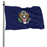 Fly Breeze 4 X 6 Ft Polyester United States Flag Presidential Double Stitched Brass Grommets Home
