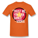 Men's Graphic T Shirt Trust Me, You Can Dance Comfy Crew Neck Short Sleeves Shirt