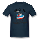 Mens Novelty T-Shirt OH SHIP Comfortable Crew Neck Short Sleeves Tee