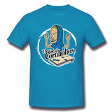 Mens Novelty T-Shirt Cornholio Breathable Crew Neck Short Sleeves Shirt