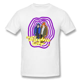 Men's Graphic T Shirt The Electric City Breathable O-Neck Short Sleeves Shirt