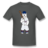 Mens Novelty T-Shirt Polar Power Cool O-Neck Short Sleeves Blouse Tops