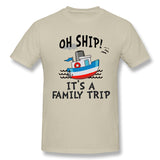 Mens Novelty T-Shirt OH SHIP Comfortable Crew Neck Short Sleeves Tee