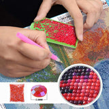 5D Diamond Art Painting Handmade DIY Special Shaped Embroidery Decorative Drawing by Number Kits for Kids Adults -11.8 X11.8in