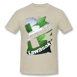 Mens Novelty T-Shirt Kawasaki Ninja Racing Comfortable Crew Neck Short Sleeves Tees