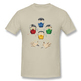 Cotton T Shirt for Men Mortal Rhapsody Comfy O-Neck Short Sleeves Shirt